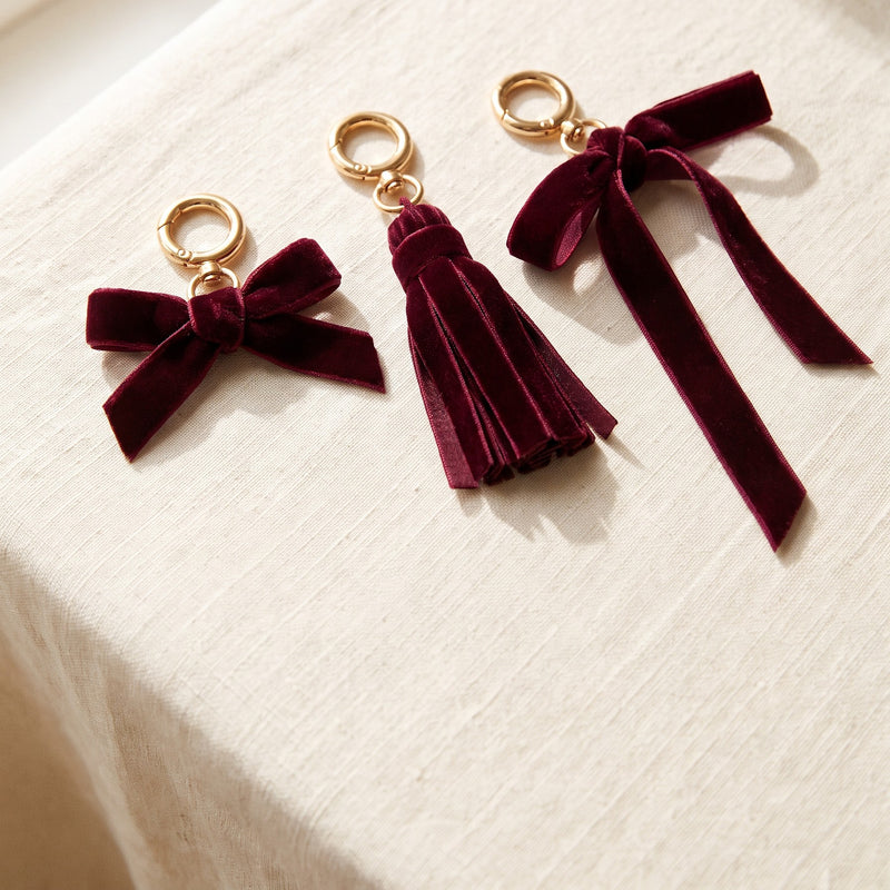 The Strap Set, Velvet Bag Charms photo 1