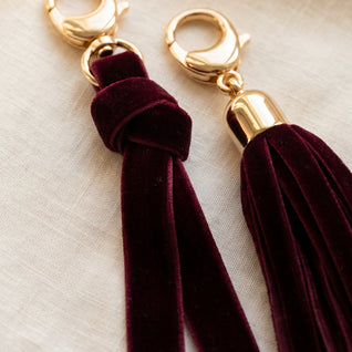 The Strap Set, Velvet Bag Charms