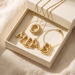 Build Your 3, Bubble Letter Name Jewelry