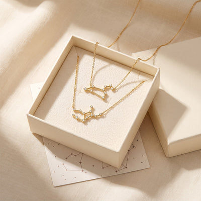 Her Sign: Zodiac Constellation Necklace photo 3