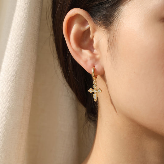 The Matching Cross: Cross Earrings photo 4