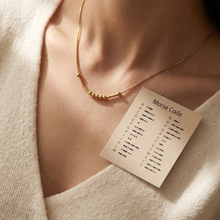 The Coded Pair, Morse Code Necklace