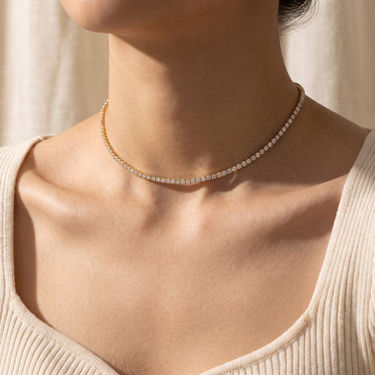 The Thin Line: 2 mm Tennis Choker photo 4