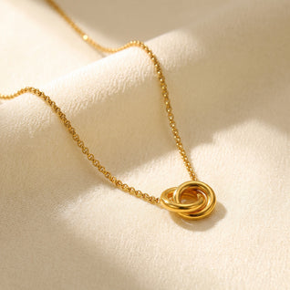 The Knot: Two Circles and a Card