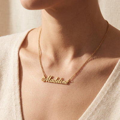 The Name: Custom Name Necklace photo 4