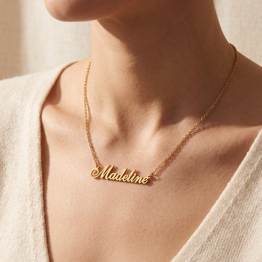The Name: Custom Name Necklace photo 4